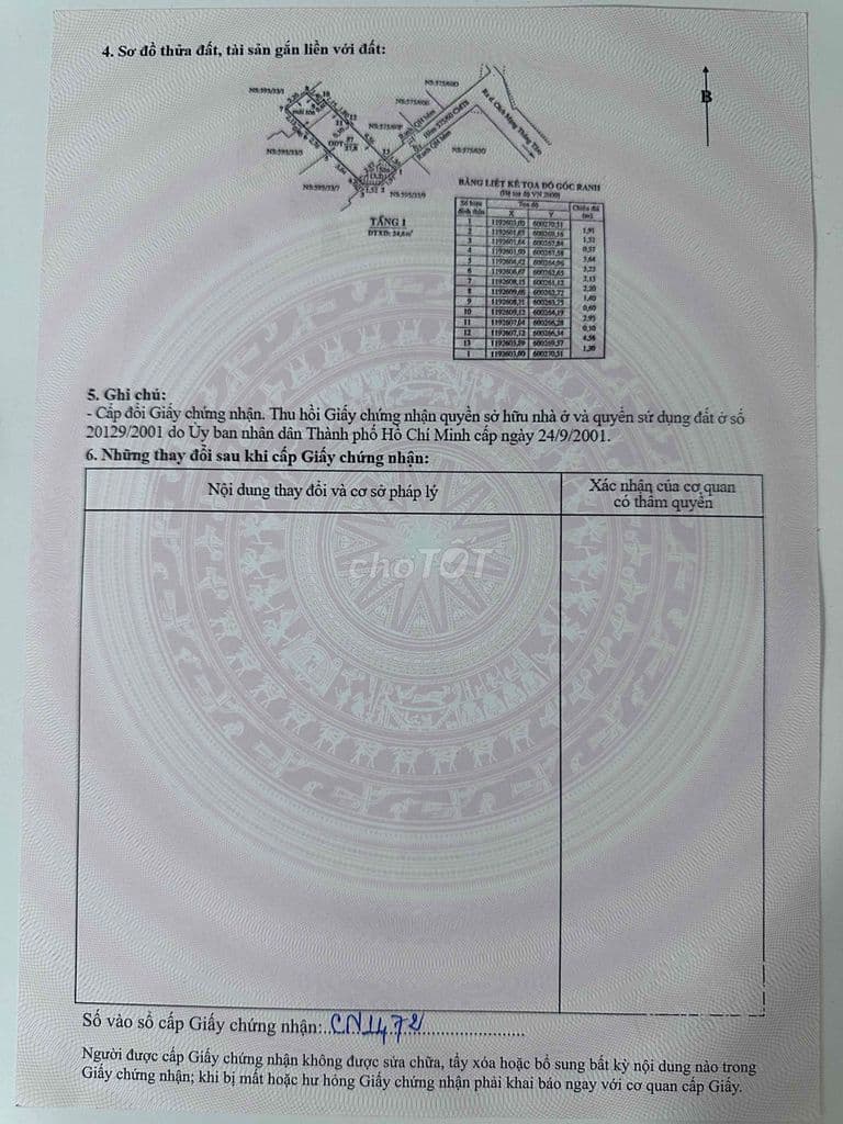 BÁN NHÀ HẺM XE HƠI – CÁCH MẠNG THÁNG 8 – P. HOÀ HƯNG (QUẬN 10 cũ)