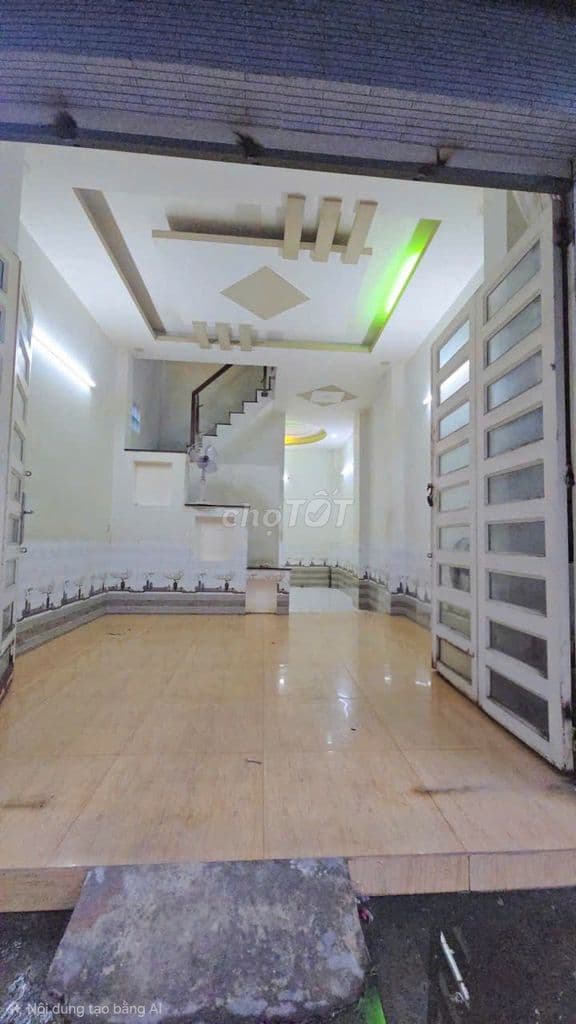 Nhà căn góc, Hẻm 41 Lương V Cang, P15, Q8, 1trệt, 1lầu, N3,8m x D9m. - Ảnh 2