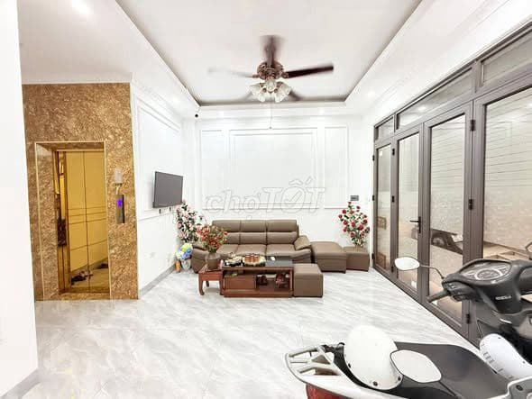 Nhà mới Cầu Lủ view hồ 32m2x7 tầng ngõ xe ba gác - Ảnh 2