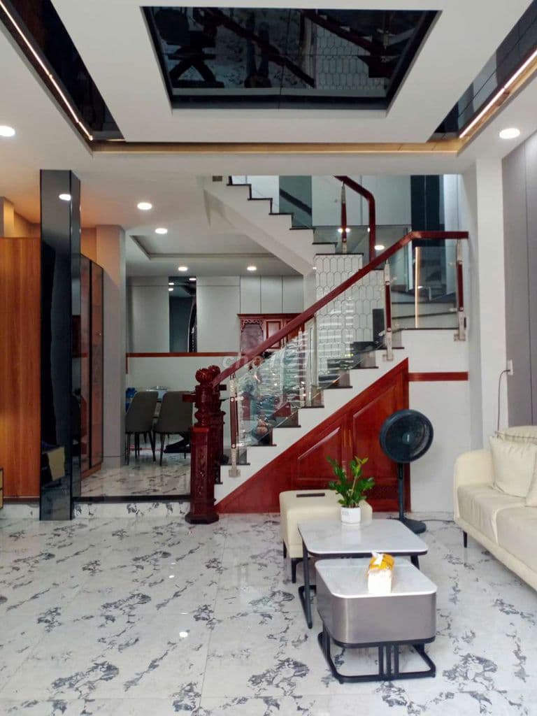 Lê Đức Thọ, Nguyễn Oanh 90m2, 2 tầng nhà mới giá nhỉnh 6t