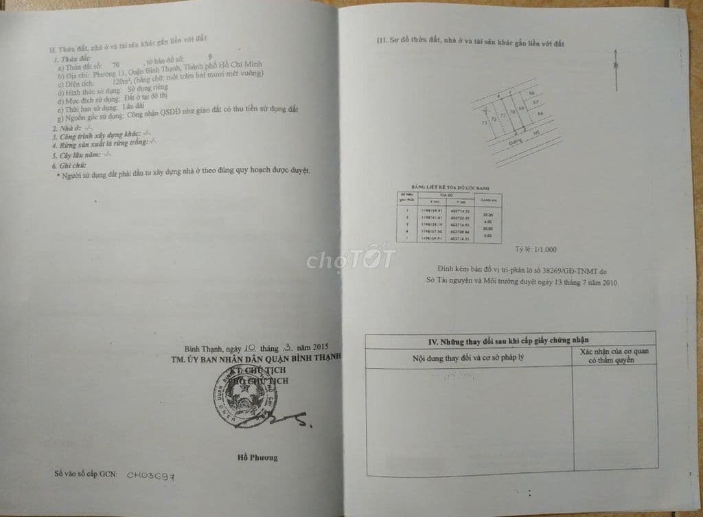 Đất đẹp Bình Lợi, DT 6x20m. View sông Sài Gòn. hẻm xe tải thông - Ảnh 2