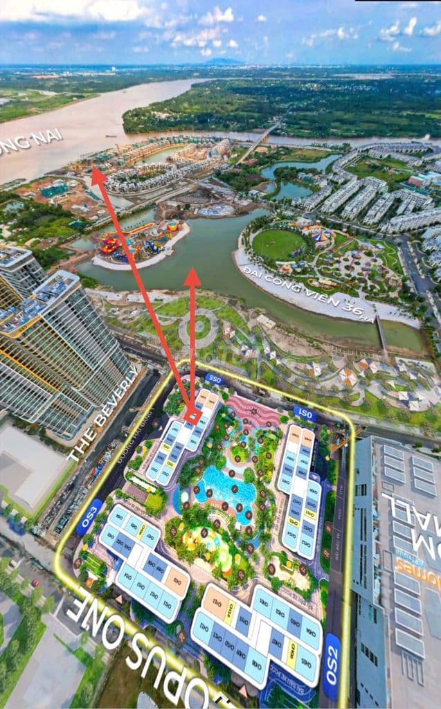 CĂN HỘ 2PN TÒA OS5 - Tầng Trung, Vinhomes Grand Park