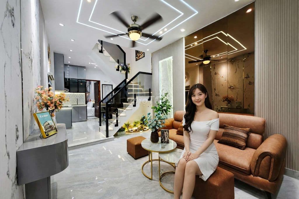 Nhà đẹp 3pn đối diện Emart Phan Huy Ích - Ảnh 2