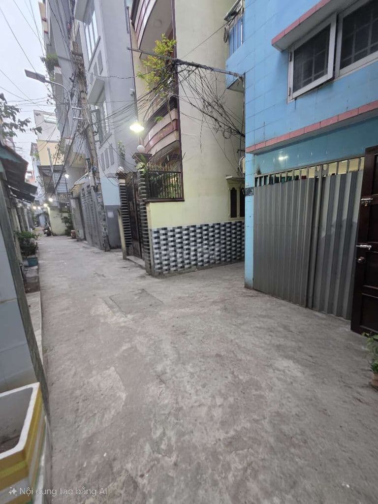 Nhà 3.8×10m + sân riêng , trệt 1 lầu hẻm 3m gần bệnh viện Nhi Đồng 1