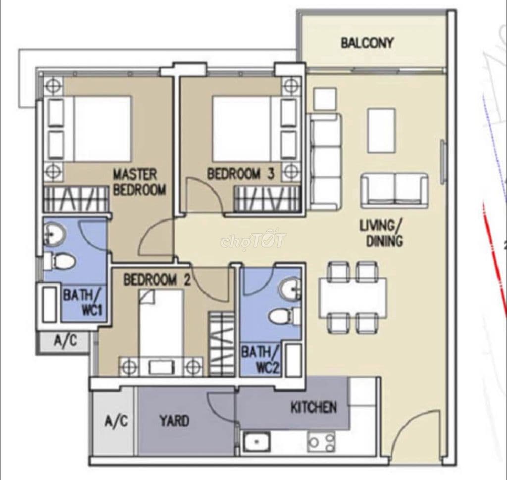 Bán căn hộ khu Ruby Celadon City Tân Phú - Ảnh 3