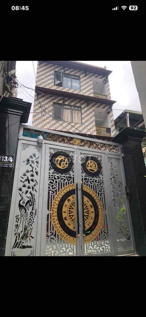 Biệt thự 180m2 5 tang khu sân bay Tsn gần Cv Gia định cách Phạm van Đồ