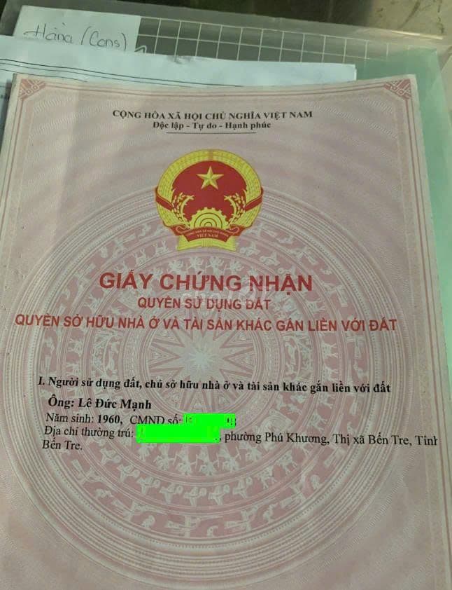 Bán đất Mặt Tiền Tỉnh Lộ 8 (Củ Chi) Full Thổ Cư, ngay cầu Phú Cường