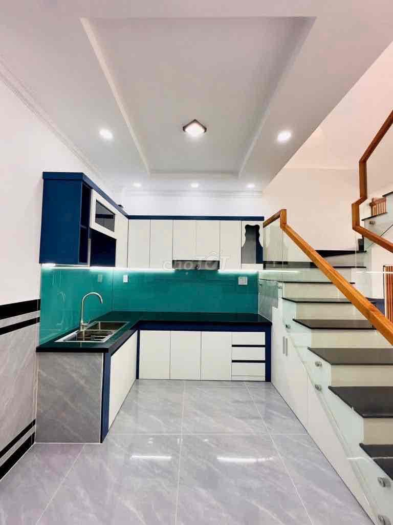 MẶT TIỀN KINH DOANH -HIỆP THÀNH -QUẬN12-THÔNG CÁC NGẢ-2 TẦNG-NỞ HẬU - Ảnh 3