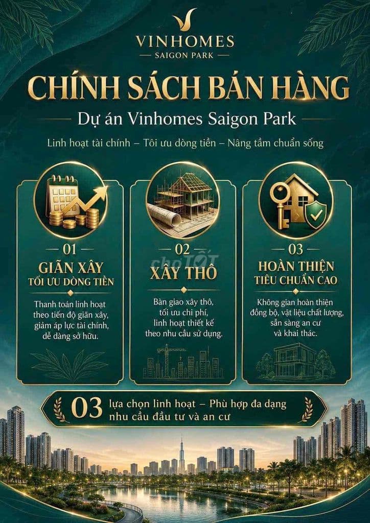 An Cư Đẳng Cấp – Sống Trọn Tiện Nghi Tại Vinhomes Hóc Môn - Ảnh 2
