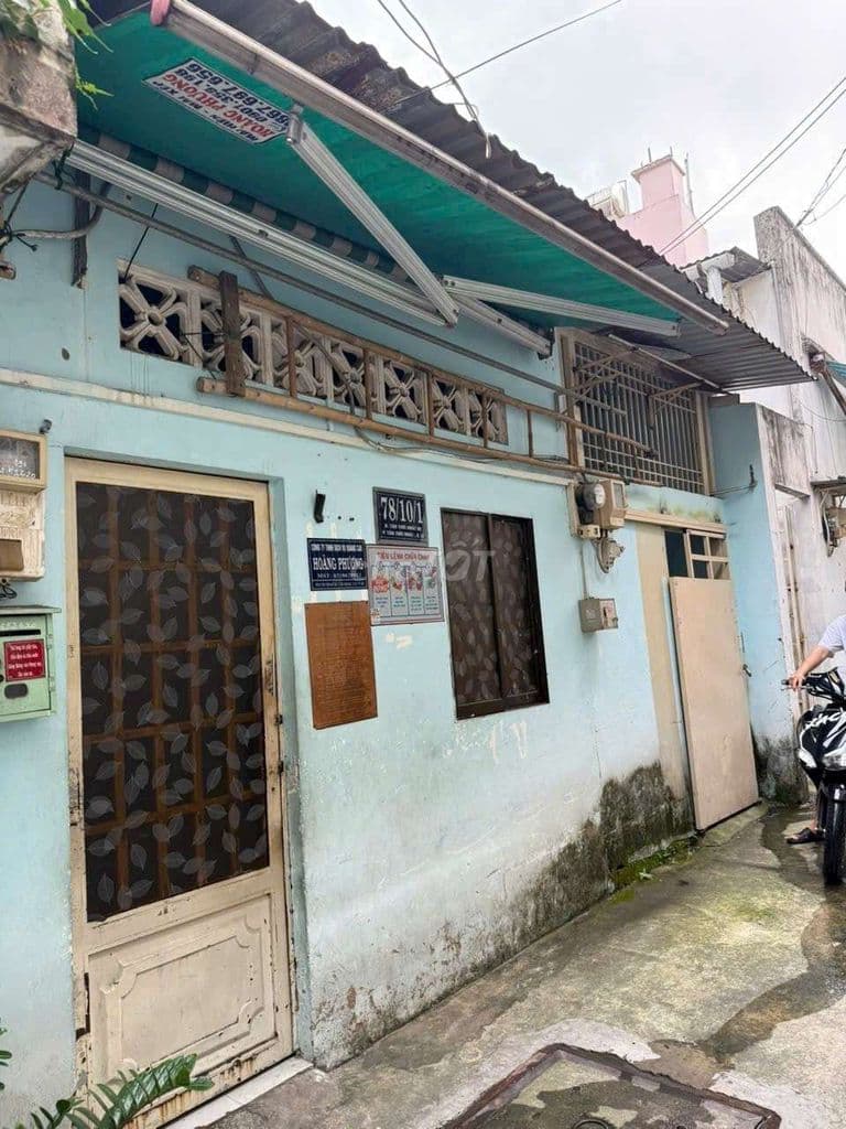 Cần bán gấp nhà cấp 4 P. TTN Q12 DT 5m7x10 hẻm ba gác