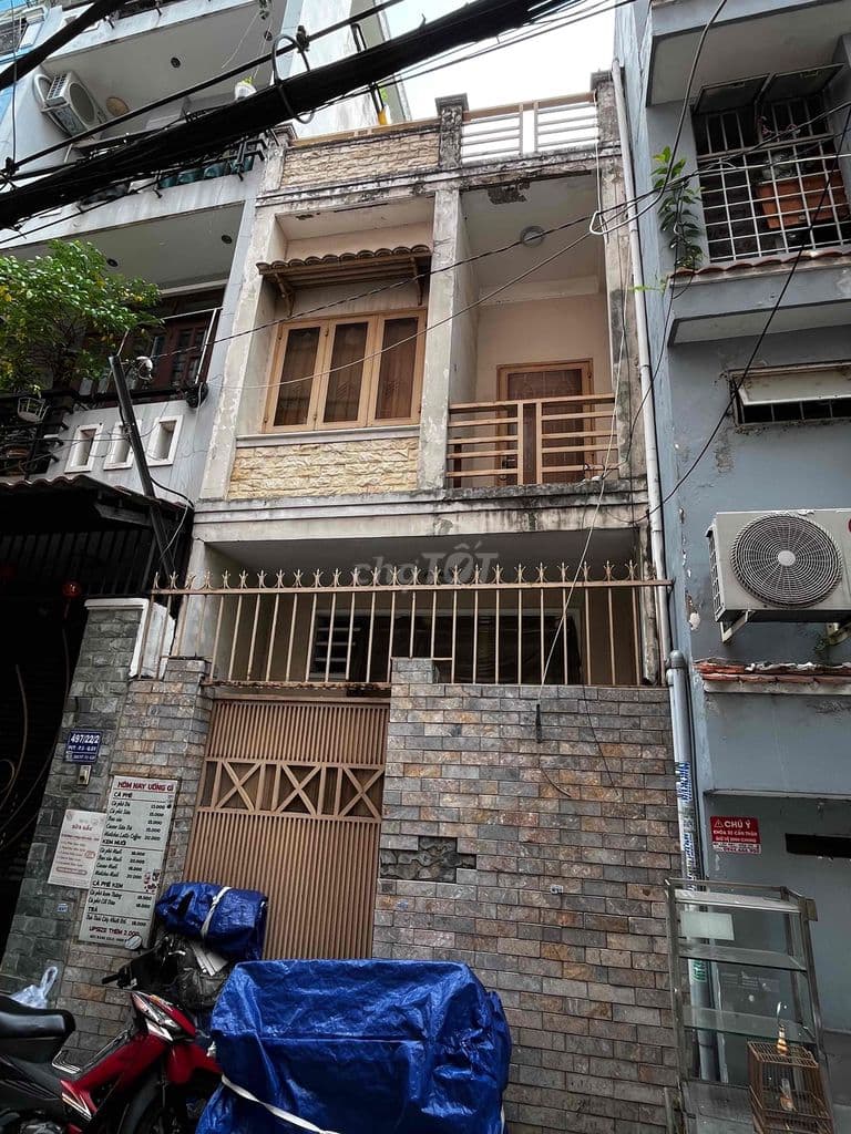 Bán nhà 2 mặt tiền hẻm 4m