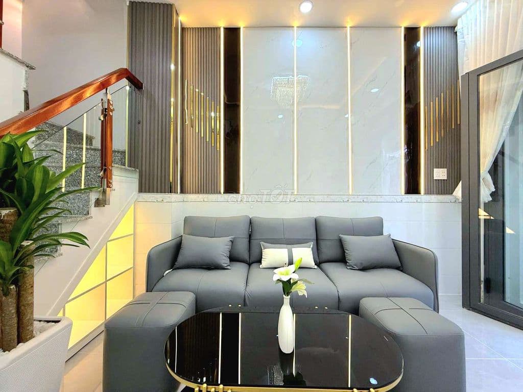 nhà 3x8m 2 tầng Huỳnh Tấn Phát 1.36 tỷ - Ảnh 2