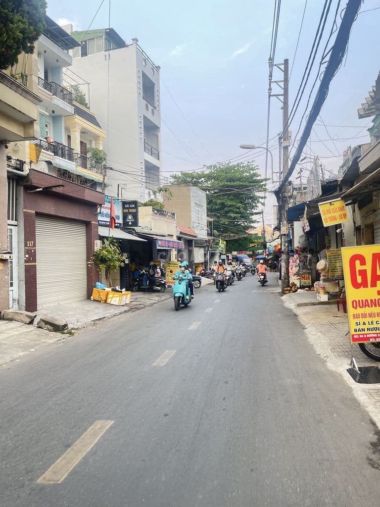 Bán đất 112m2 tặng nhà MẶT TIỀN ĐƯỜNG SỐ Lê Đức Thọ ngay chợ An Nhơn