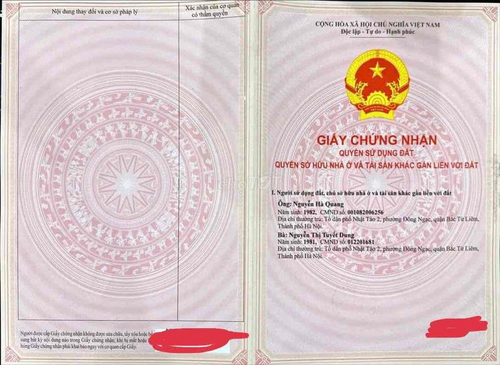 CHÍNH CHỦ BÁN NHÀ LIỀN KỀ HUD VÂN CANH – DÒNG TIỀN ỔN ĐỊNH – MUA LÀ CÓ