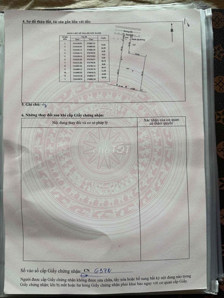 bán 2.000m2 100% thổ cư xã Phước Hiệp Củ Chi