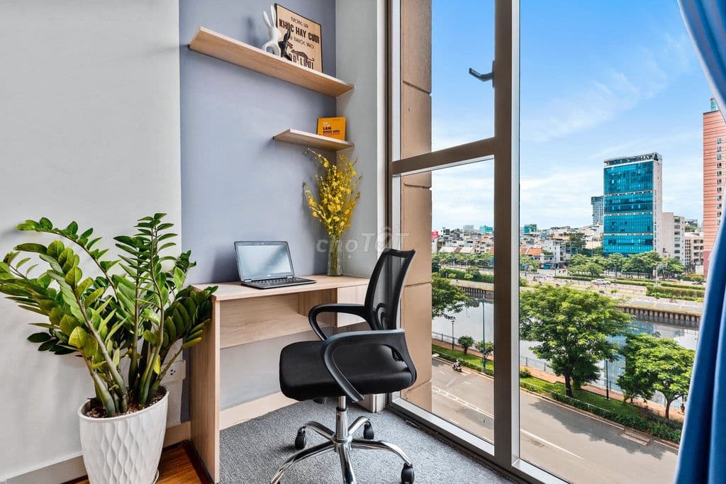 căn officetel The Tresor (36m²) - view sông