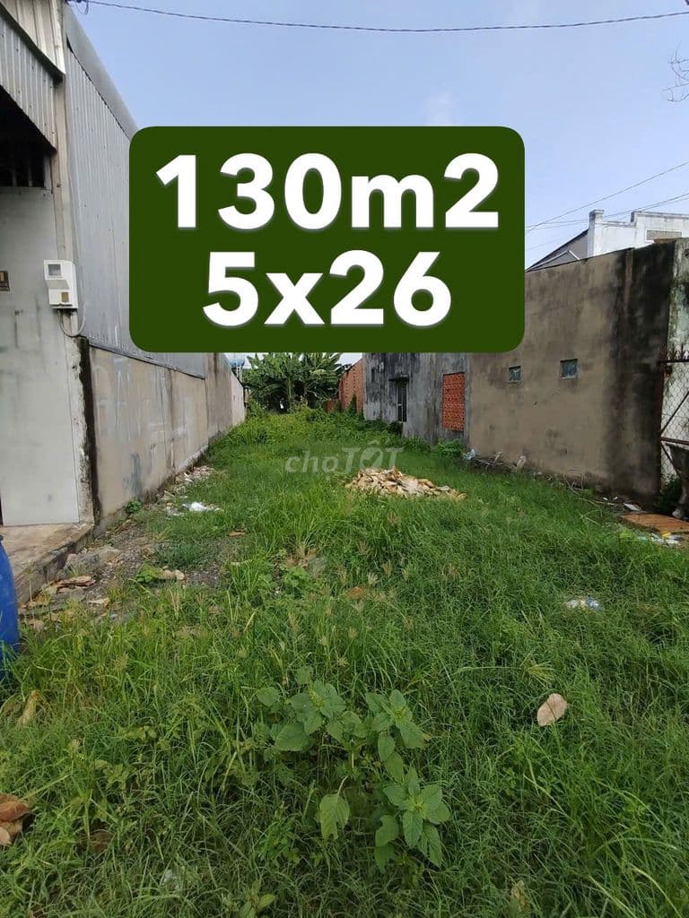 Thanh lý nhanh 130m2(5x26)1tỷ6 đường Nguyễn Văn Khạ Tân An Hội Củ Chi