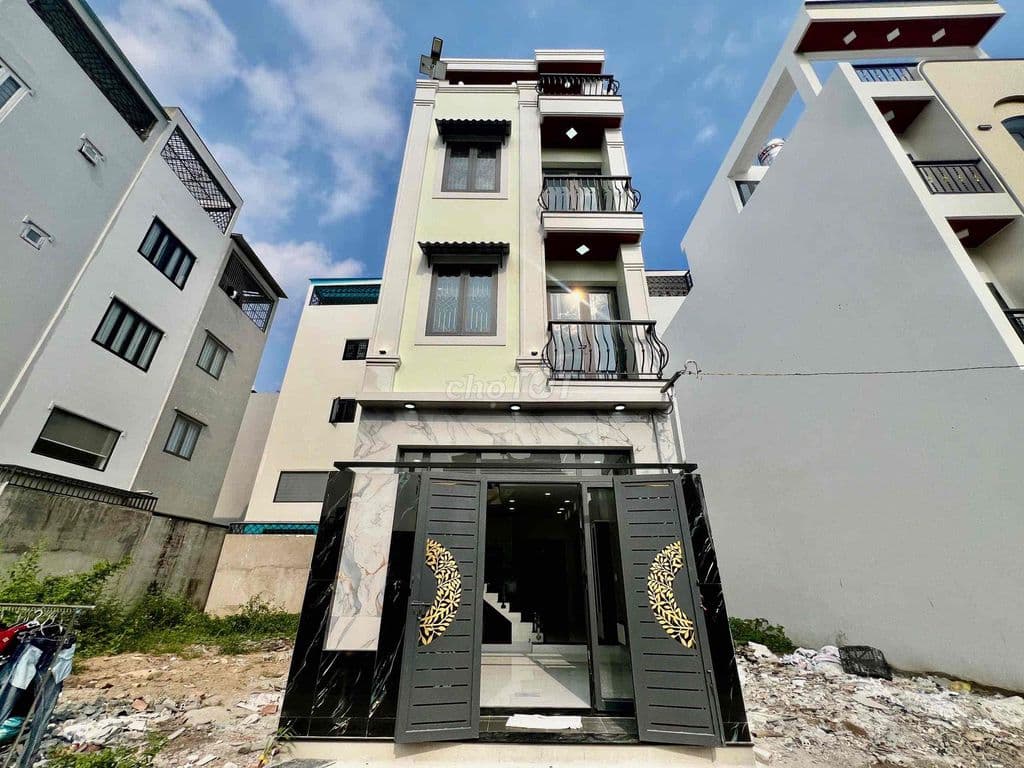 Nhà Bán Bình Tân ( 4,5 x 12m ) Nhà đẹp Full Nội Thất