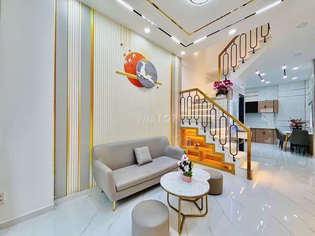 nhà thống nhất 2 mặt hẻm 36 chỉ 3tỷ8 - Ảnh 3