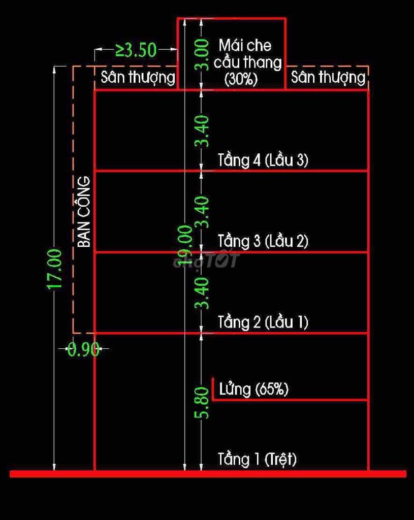 Bán nhà hẻm 5m Gò Dầu 4,25 x 13m gác lửng giá 5,9 tỷ - Ảnh 3