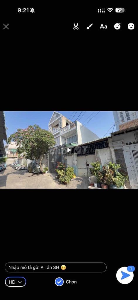 Nhà cấp 3 đan 6m Quận8