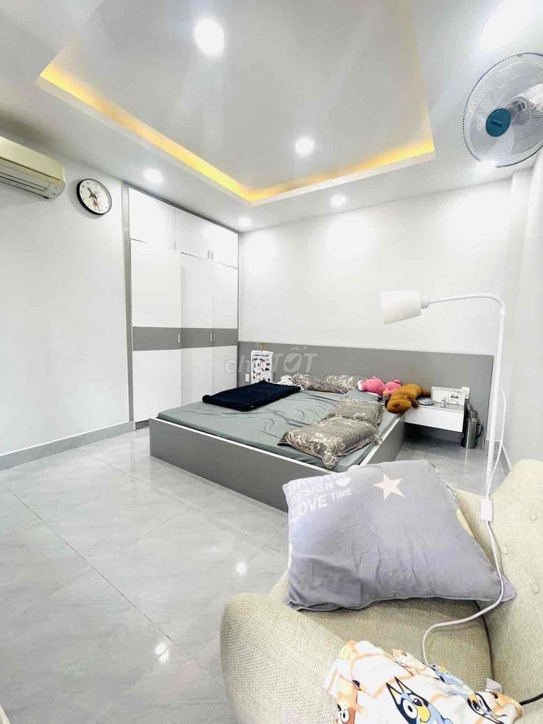 NHÀ ĐẸP GIÁ RẺ HẺM XE HƠI NGỦ TRƯỚC NHÀ 3 TẦNG 63M2 TÂN BÌNH 7 TỶ TL - Ảnh 2