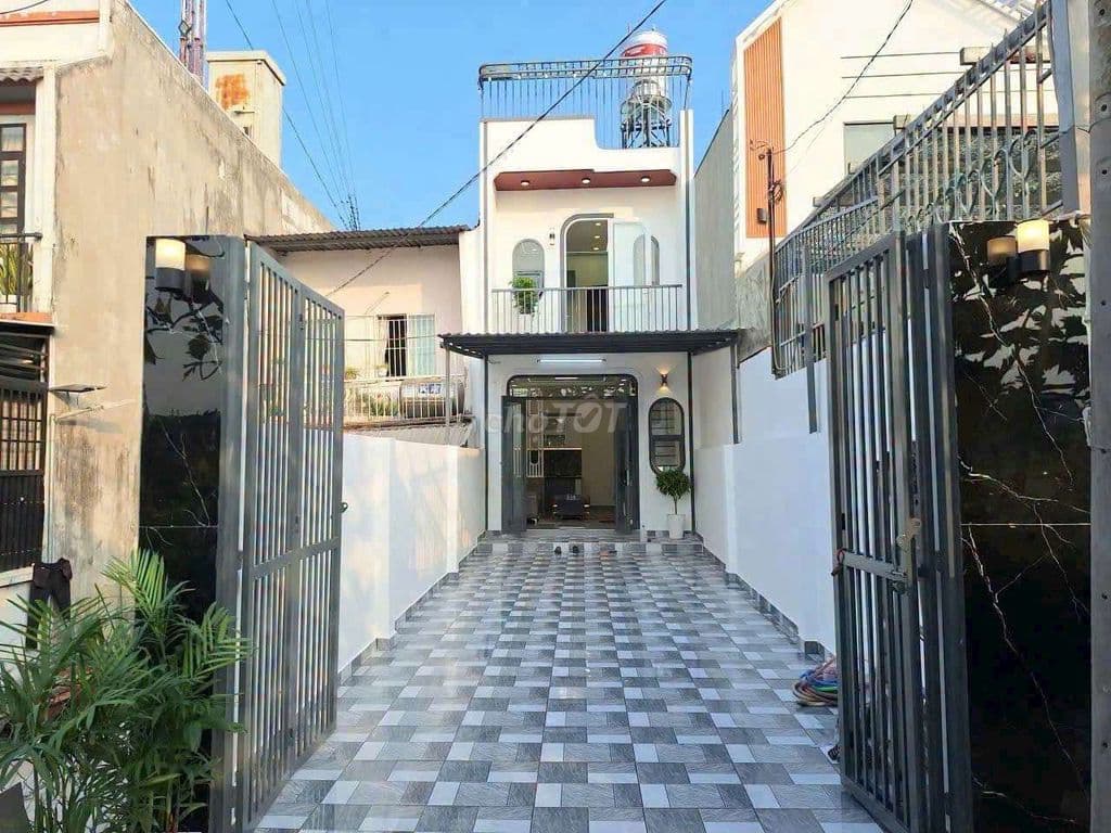 Bán nhà 2 Tầng, 4x19, chỉ 4.55 tỷ, mặt kênh đường TX24, P.Thạnh Xuân