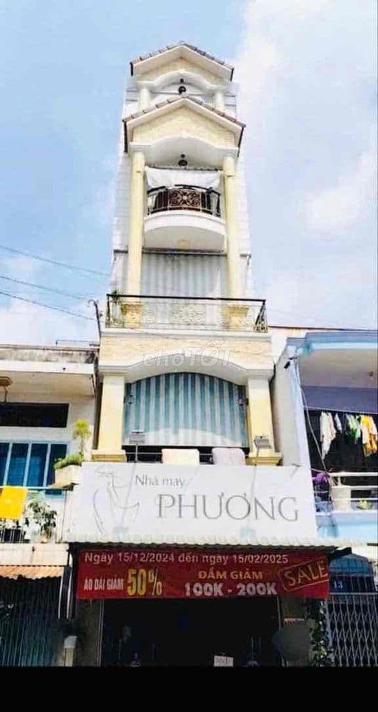 🛑 NHÀ MẶT TIỀN - 5 TẦNG- TÁM DANH, P.4, Q.8