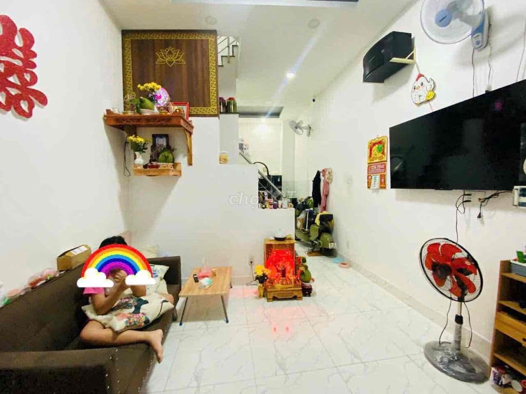 Bán nhà ngay tô ngọc vân q12,giáp gò vấp nhà 2 lầu vi bằng - Ảnh 2