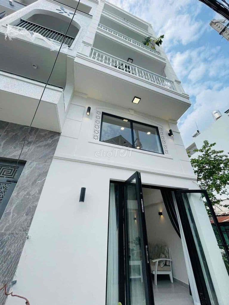 CC bán nhà hxh thống nhất,f16,dt 4x14m, lửng+4 lầu - Ảnh 2