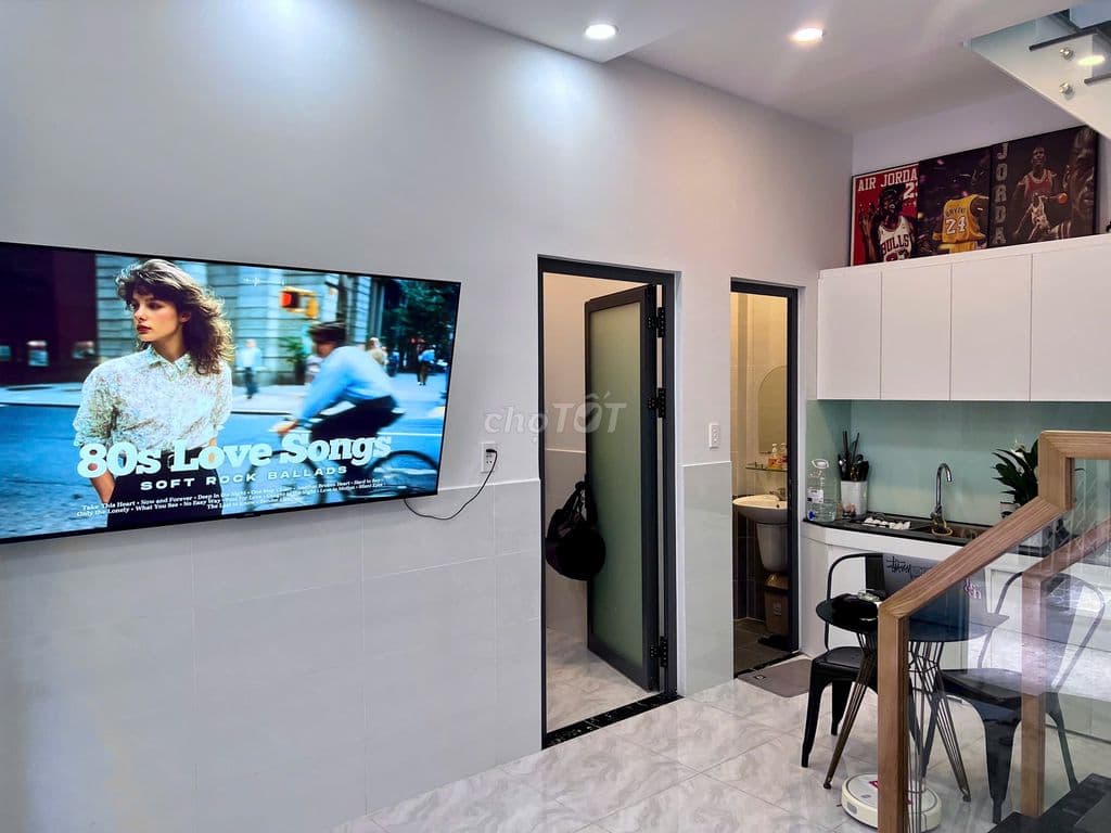 Nhà Đẹp, Hẻm 55 Thành Mỹ - 5.2 x 5.4m (1 Lầu, 2PN, 2WC) - 4.7 Tỷ (TL)