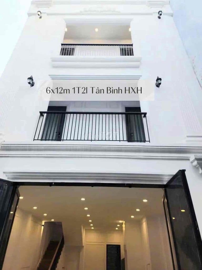 Bán nhà hxh Ngang gần 6mx12 -1T2L-Q. Tân Bình giáp Q10
