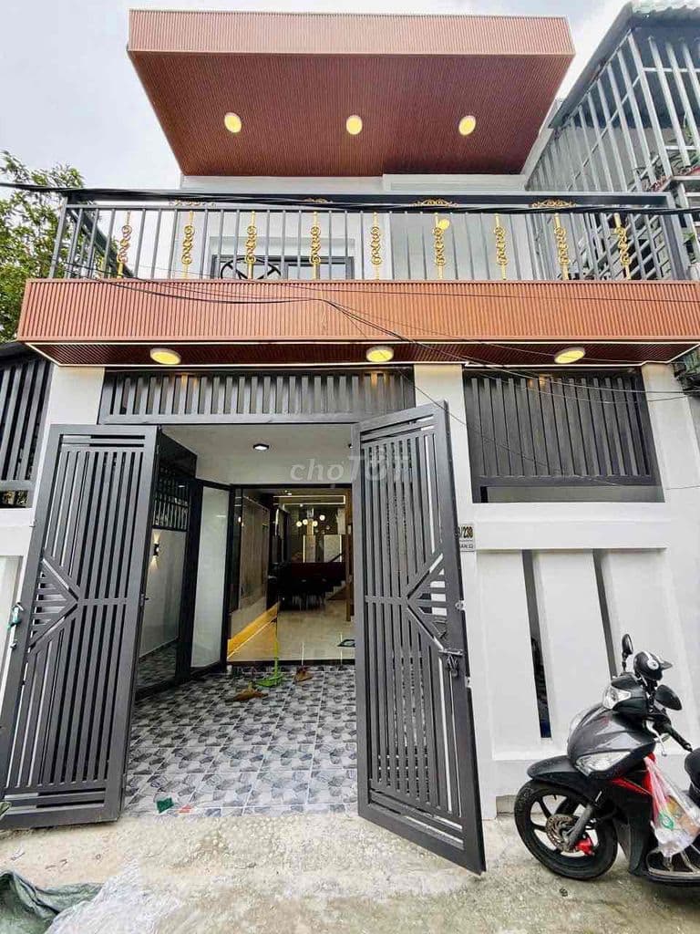 Nhà Ngang 6M x 12m. Gần Thạnh Xuân 25. Nhà Đẹp Ở Ngay