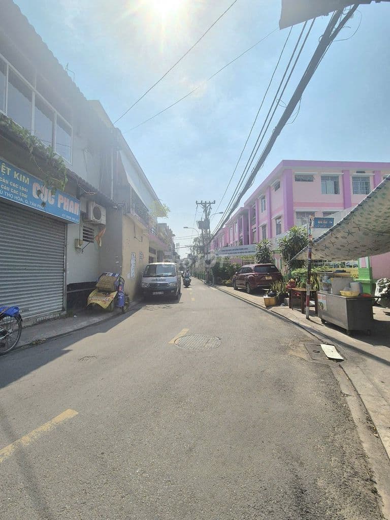 Bán nhà Mặt Tiền Phường Phú thọ hòa ngay chợ vải