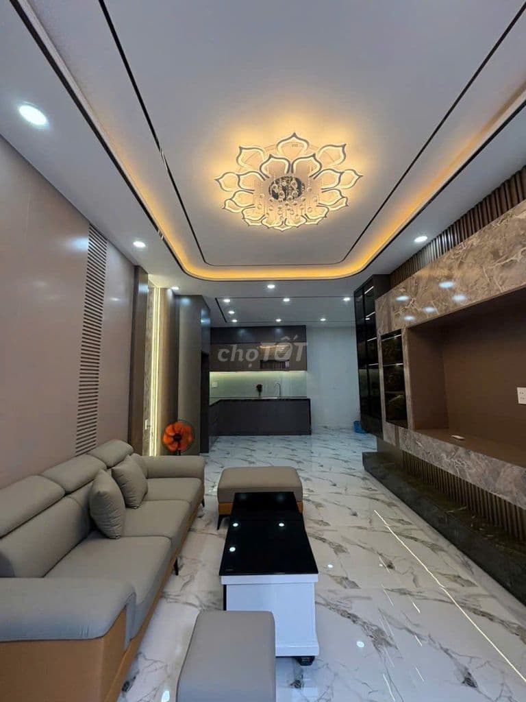 Nhà mới có nội thất vào ở liền 5-9m2,1 lầu 2PN, 502/ Huỳnh Tân Phát,Q7 - Ảnh 2