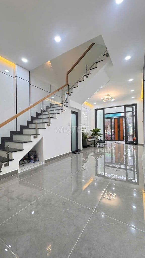 Đường 10m thông Tô Hiệu P Phú Thạnh Dt 4mx14m 3,5 tấm nhà siêu đẹp - Ảnh 3