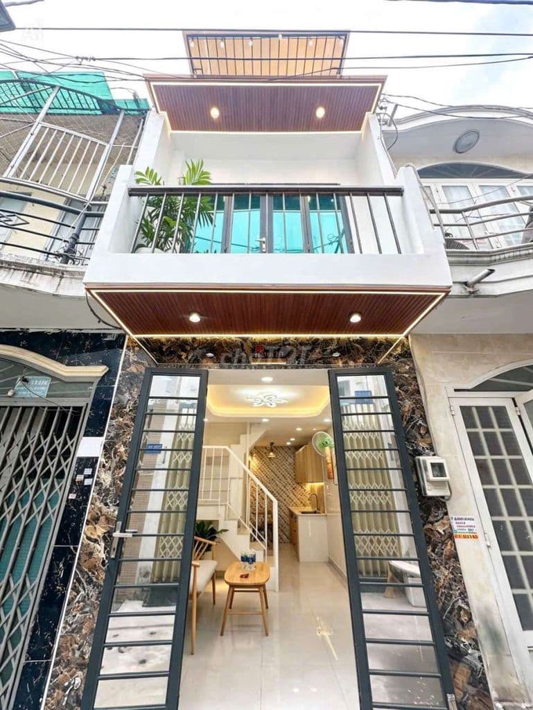 NHÀ 2 LẦU 17.2m2 HẺM 3m SÁT MẶT TIỀN PHAN HUY ÍCH, NGAY ST EMART 2.