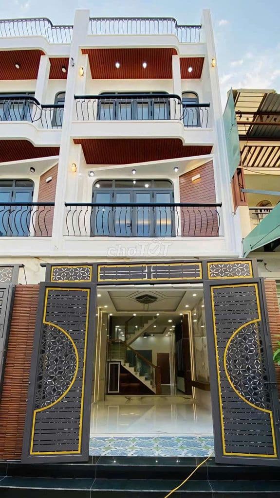 4 tầng, dt 60m2,Tân Kỳ Tân Quý giá 5 tỷ vừa, sổ mới 2026,hẻm 8m,5pn