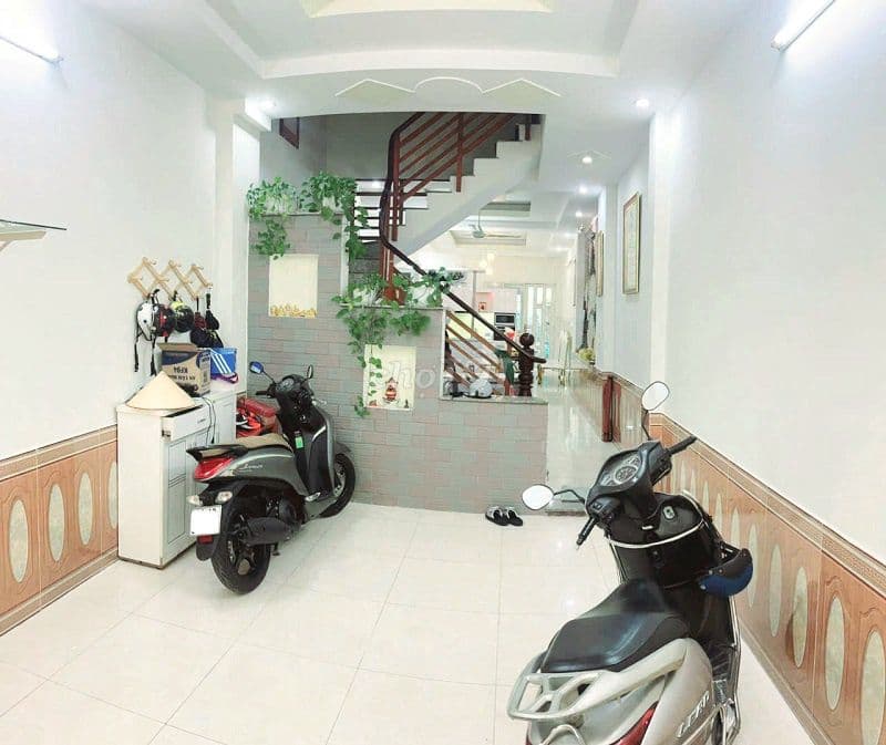 Xe ngủ trong nhà Quang Trung, P10, Gò Vấp, 79m2, 4 tầng, 4PN, giá rẻ