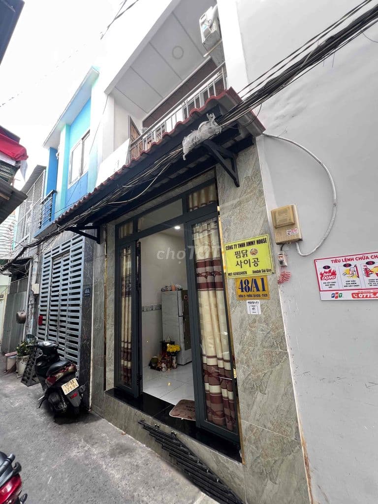 Chính chủ e cần bán nhà lô nhì mặt tiền đường số cách xe hơi 5 bước