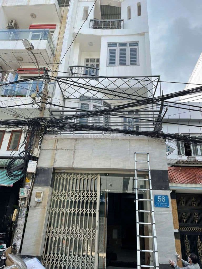 Nhà mặt tiền 56 Trần Thái Tông Tân Bình 4 x 15m 3 Lầu ST, Giá 8,85 tỷ