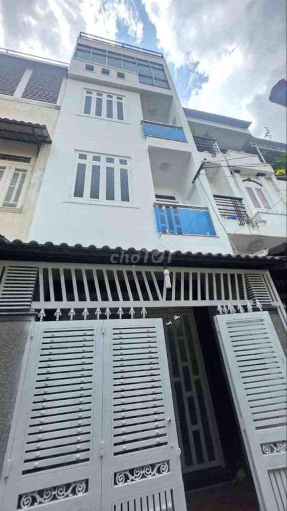 GIÁ TỐT NHÀ TRUNG TÂM TÂN PHÚ -DT SÀN 185m2 -5PN - HẺM OTO THÔNG -7.1T