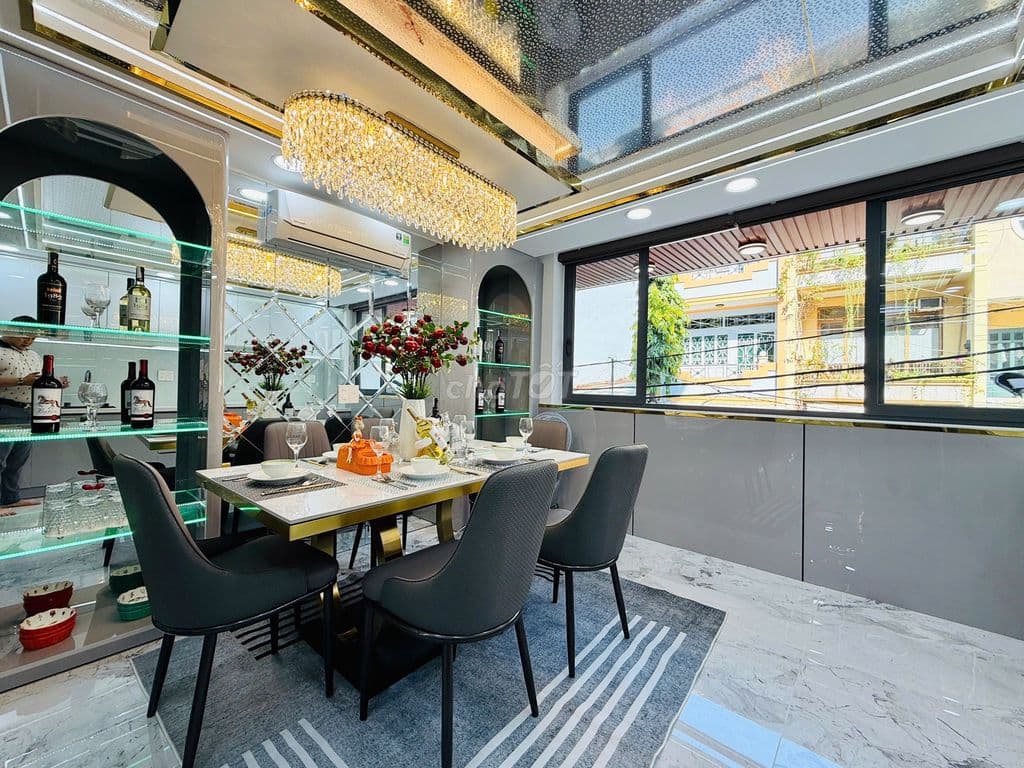 Siêu Phẩm đường 10m sát Phan Huy Ích 1 lửng 4 lầu thang máy 4x16 - Ảnh 3