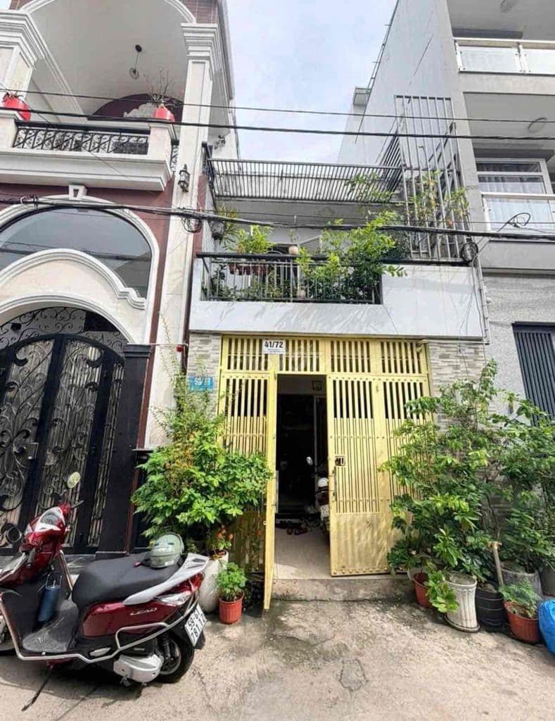 NHÀ PHỐ 4M x 16M ĐÚC 1 LẦU HẺM 5M . NGAY ĐÔNG HƯNG THUẬN 17. CHỢ CẦU - Ảnh 2
