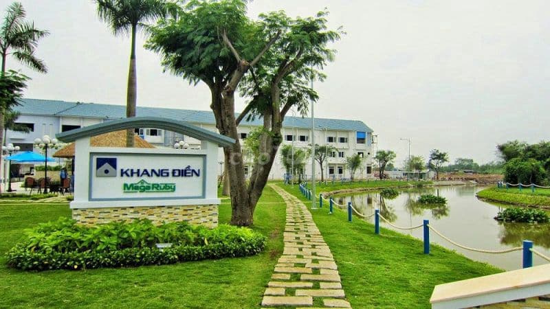 Nhà Mega Ruby Khang Điền 85m2, hoàn thiện cơ bản, sổ hồng, an ninh