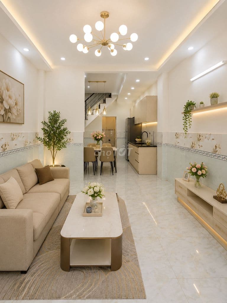 NHÀ ĐẸP Q4- 2 TẦNG- NGANG 3,5 x 8,5- KO QH- 3 TỶ nhỉnh - Ảnh 2
