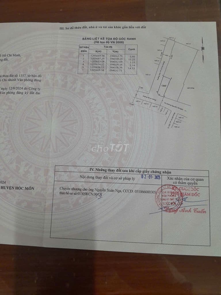 Lô góc 5,95x15 đường nhựa 8m sẹc ngắn Trung Đông 7 - Ảnh 2