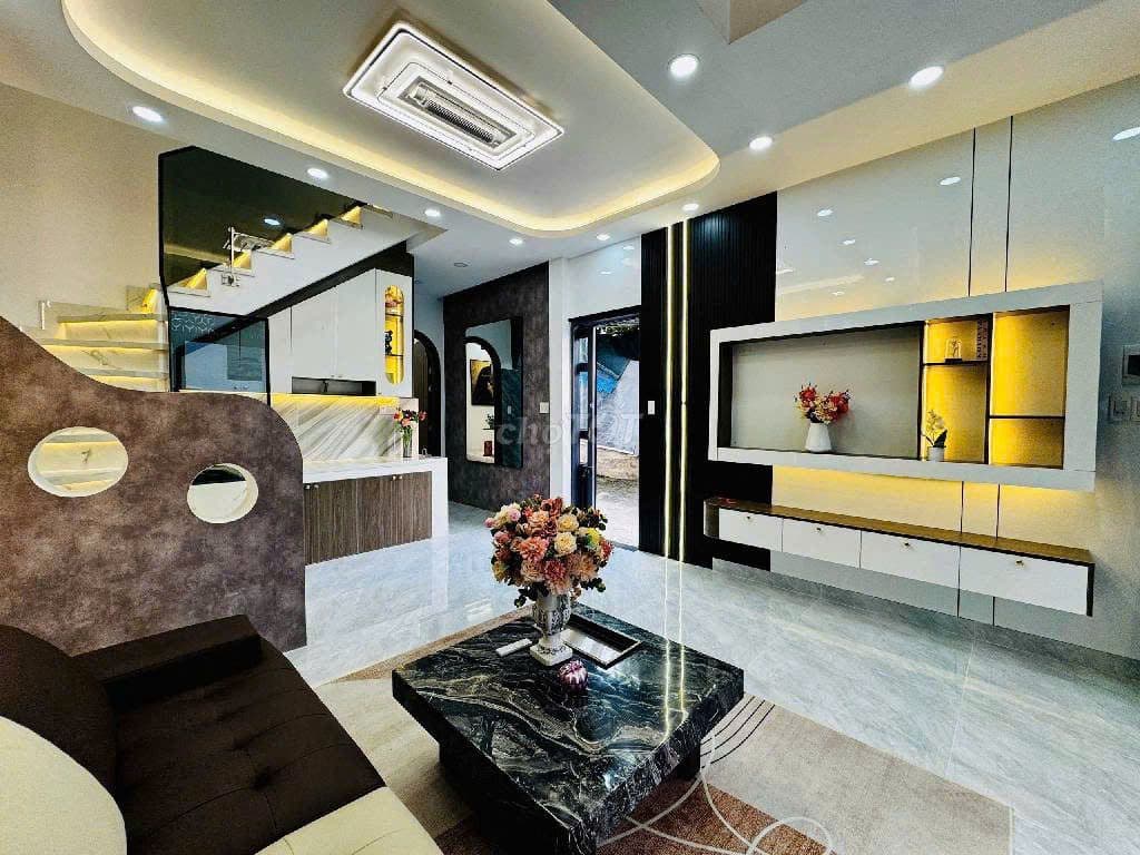 Nhà đẹp Thống Nhất, Gò Vấp – 4,13x11m, hẻm 4m thông, full nội thất