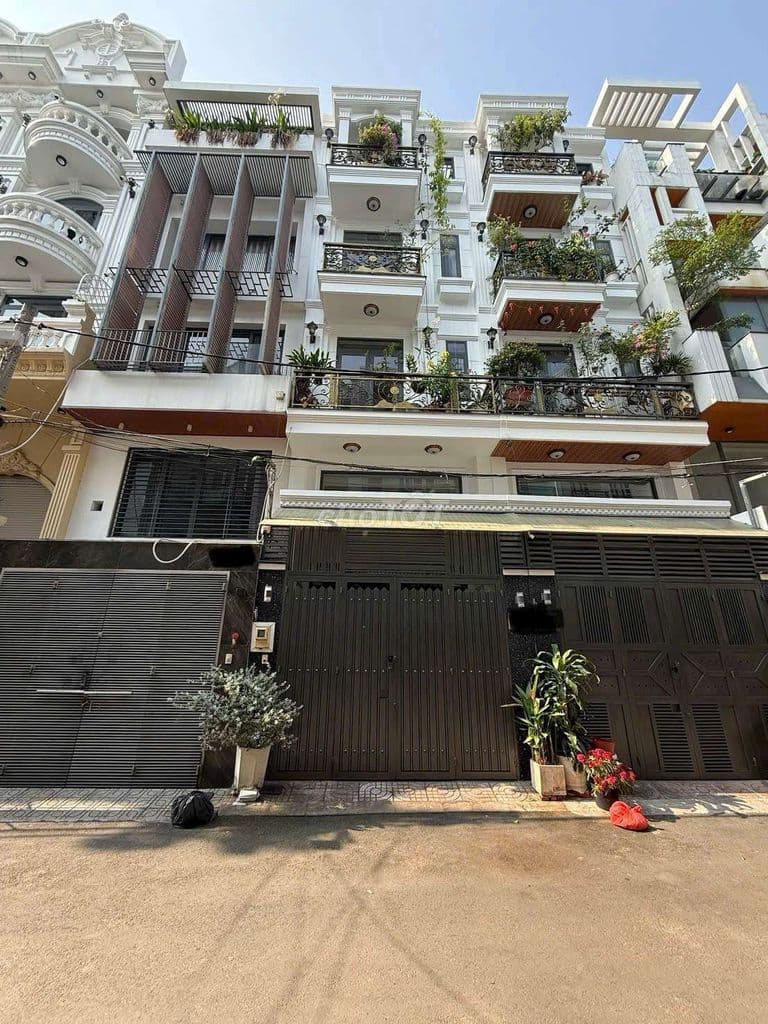 bán nhà hẻm xe hơi,70 m2 xây 5 tầng chỉ hơn 8 tỷ,Phan Huy Ích,Gò Vấp