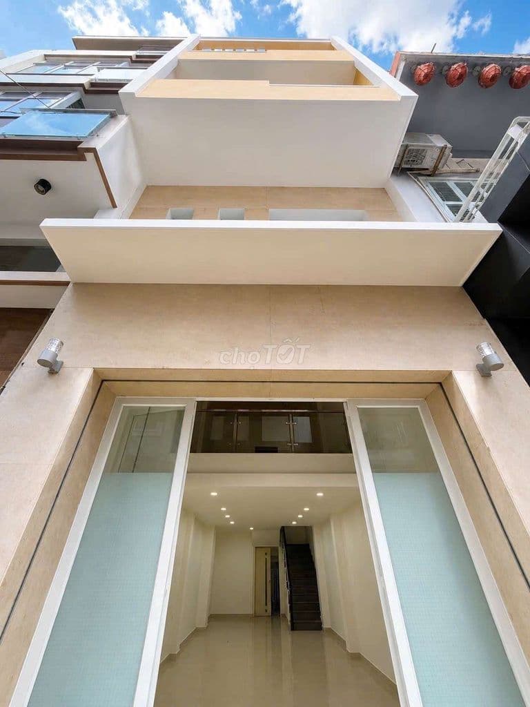 Bán nhà mặt tiền Đặng Dung Q1 nhà 5 tầng DT 4mx16,4m giá 23 tỷ